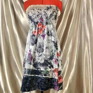 Y2k glam silky sequined embroidered floral art-deco dress!